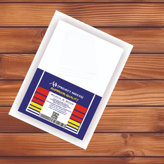 DRAWING PAPER QUARTER PLAIN (PACK OF 5)